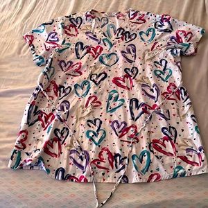 Cherokee Scrub Top (L)